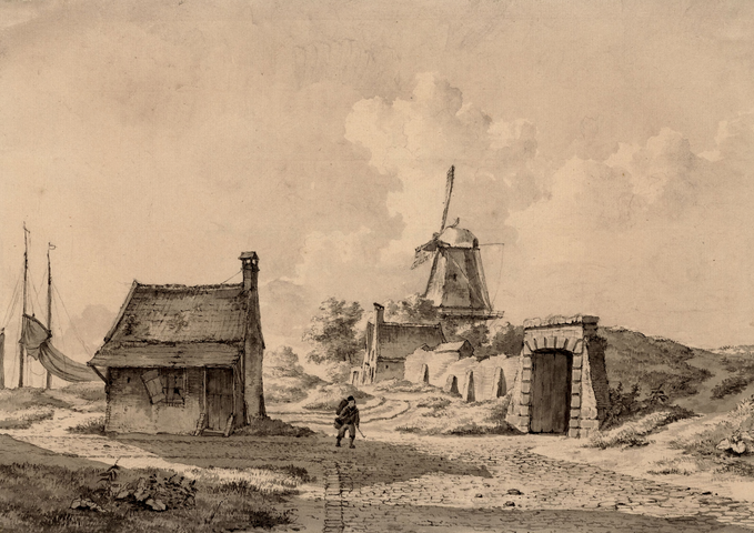 305 View of the former De Hooyberg Mill