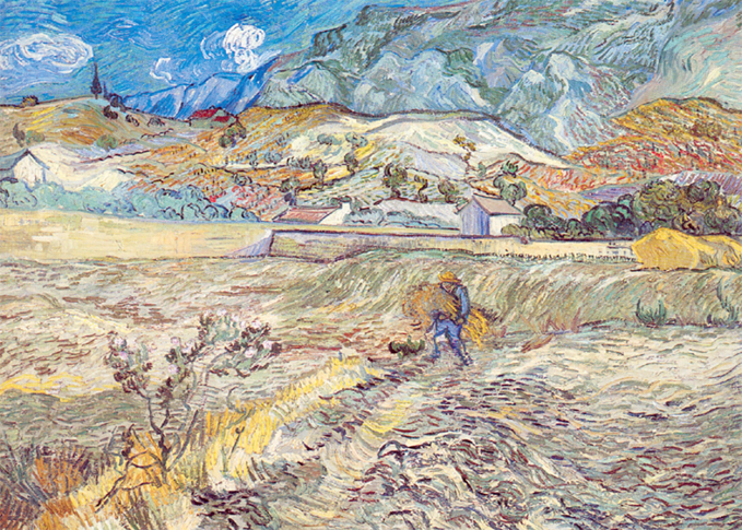 5015 Landscape at Saint-Rémy