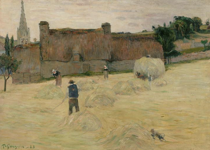 6004 Haymaking in Brittany