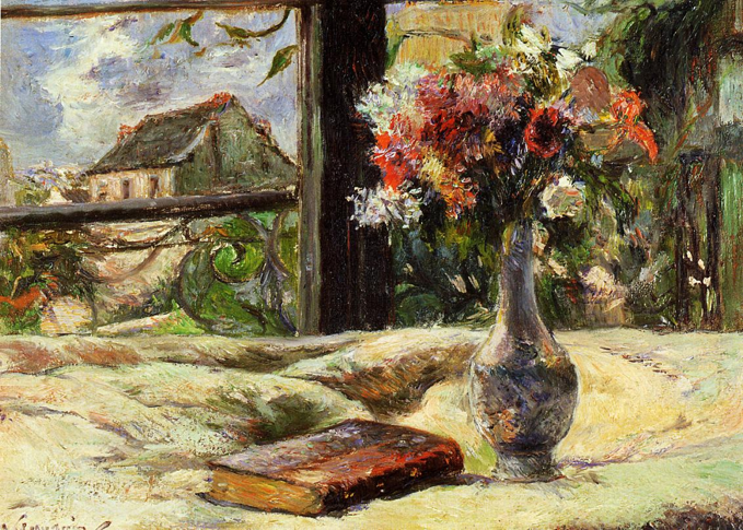 6009 Vase of Flowers and Window