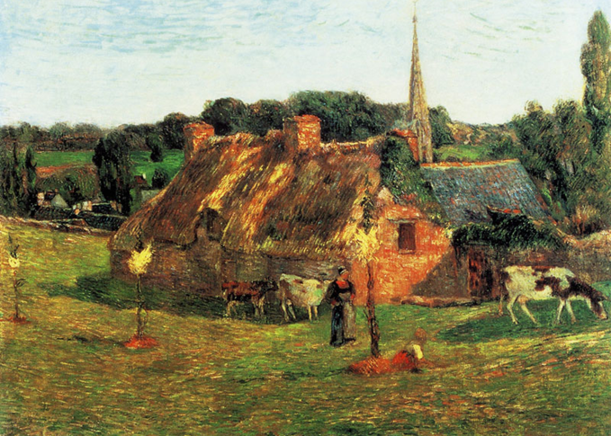 6015 Lollichon Field and Pont-Aven Church