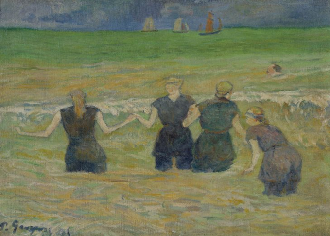 6019 Women Bathing