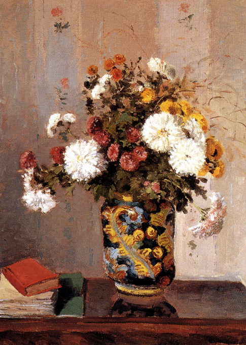 7007 Chrysanthemums in a Chinese Vase