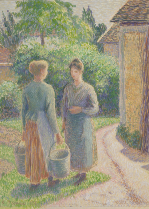 7015 Two Women in a Garden