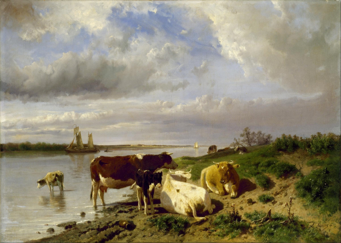 9001 Landscape with livestock