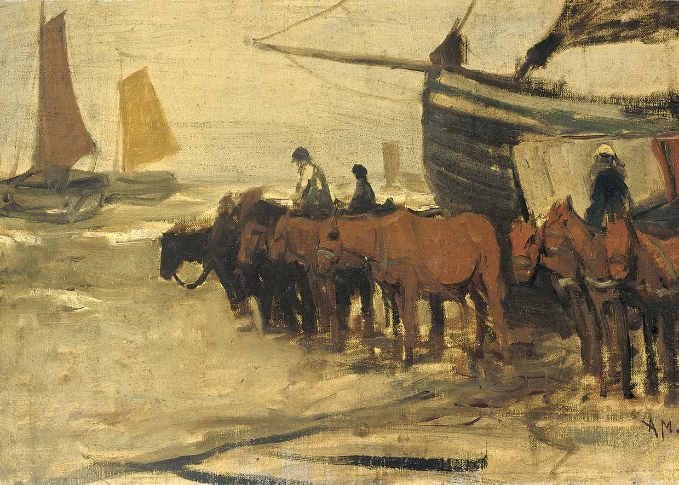 9017 Towing a fishing boat to sea