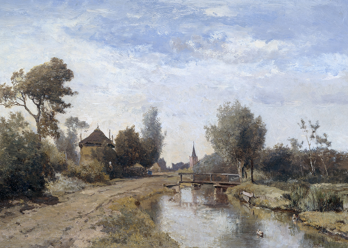 9110 Landscape at Kortenhoef
