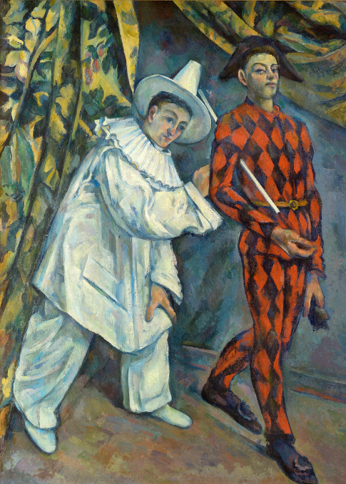 9213 Shrove tuesday (Pierot and Harlequin)