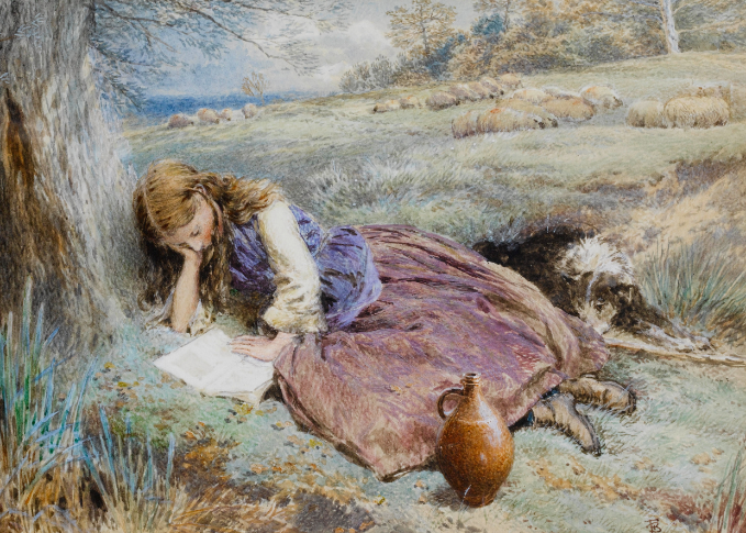 9418 The shepherdess