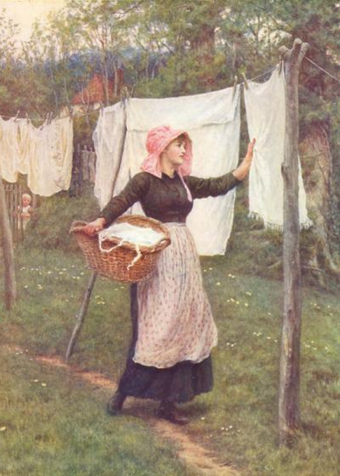 9510 Drying Clothes
