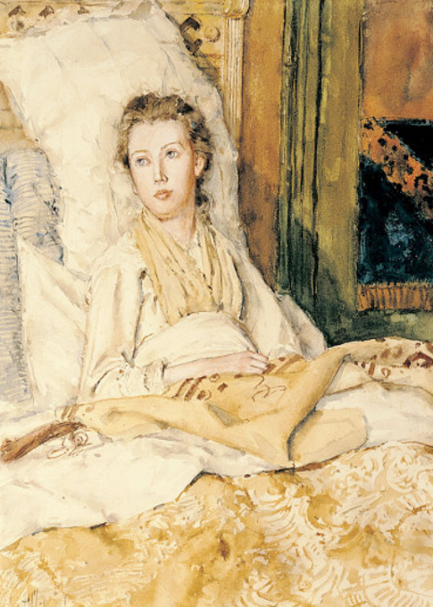 Maude Sewing 