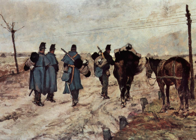 9614 Marching soldiers (1895)