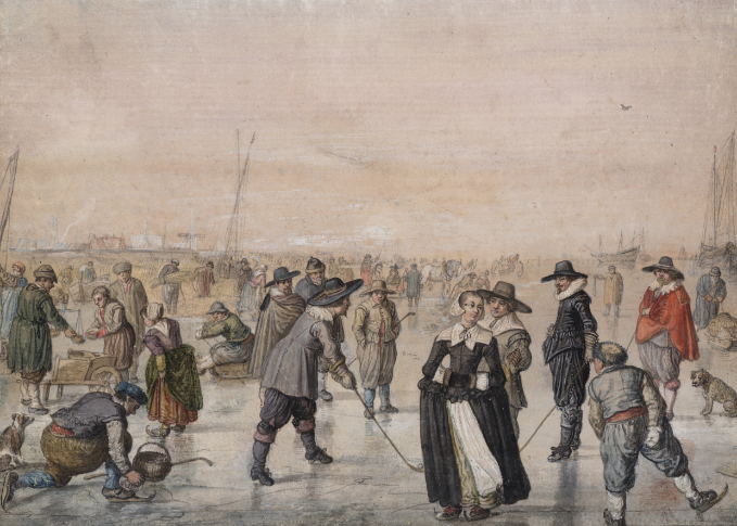 9711 A Scene on the Ice