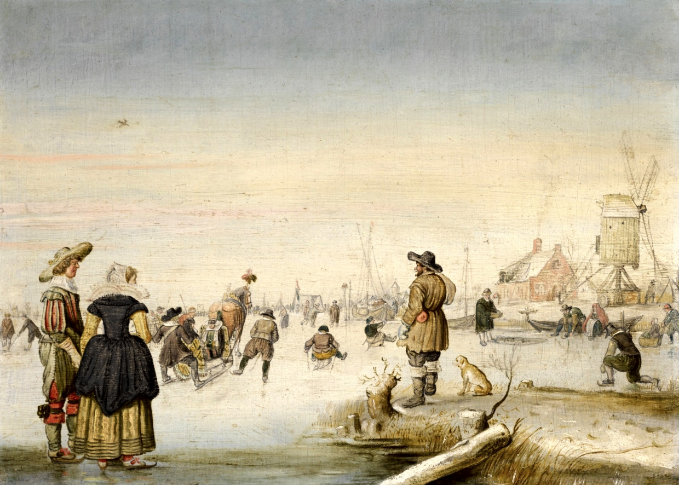 99712 Figures skating on a frozen lake