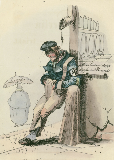 Corner stander 1834