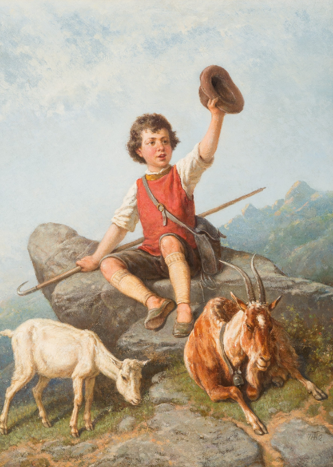 Little goatherd 1872