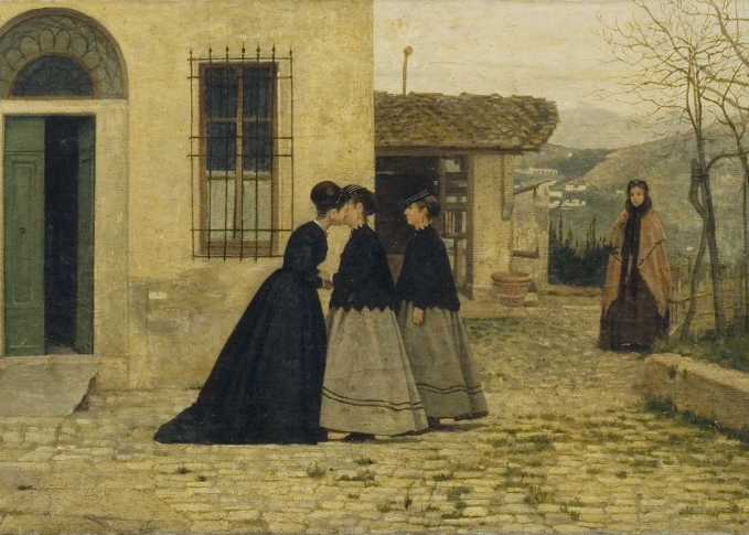 The visit 1868