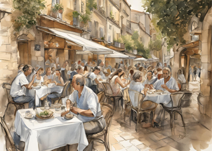 H001 Mediterranean terrace