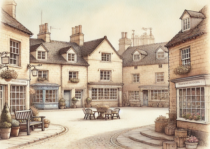 H012 Village square 1