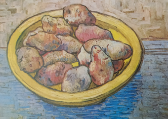 Still-life with potatoes